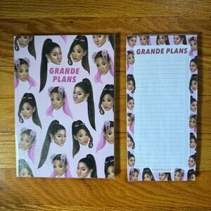 Rare ariana grande notebook bundle "Grande Plans"